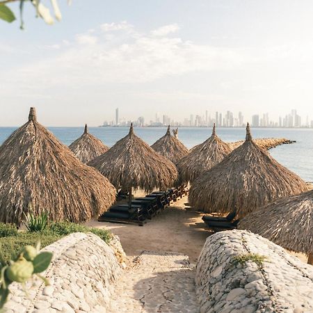 Éteka Slow Beach Hotel Cartagena Exterior foto