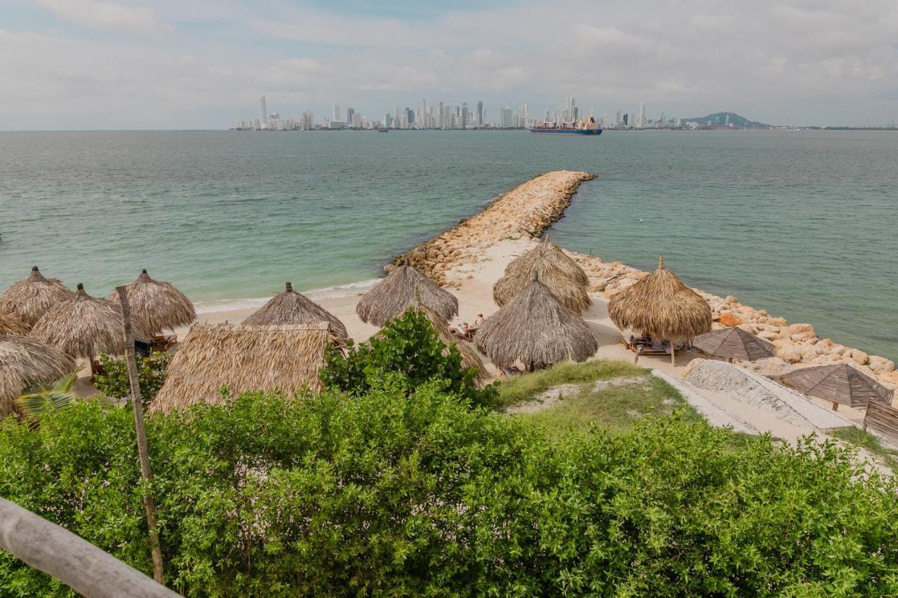 Éteka Slow Beach Hotel Cartagena Exterior foto
