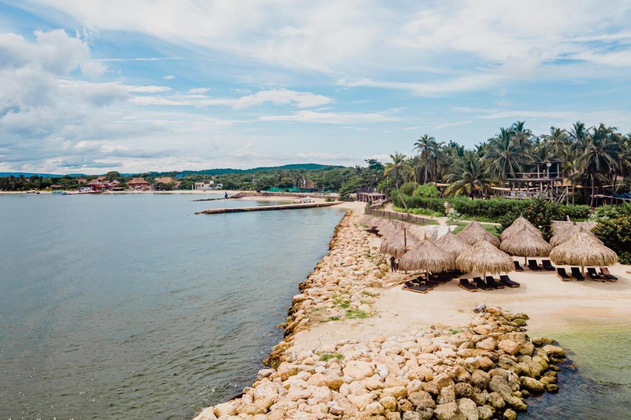 Éteka Slow Beach Hotel Cartagena Exterior foto