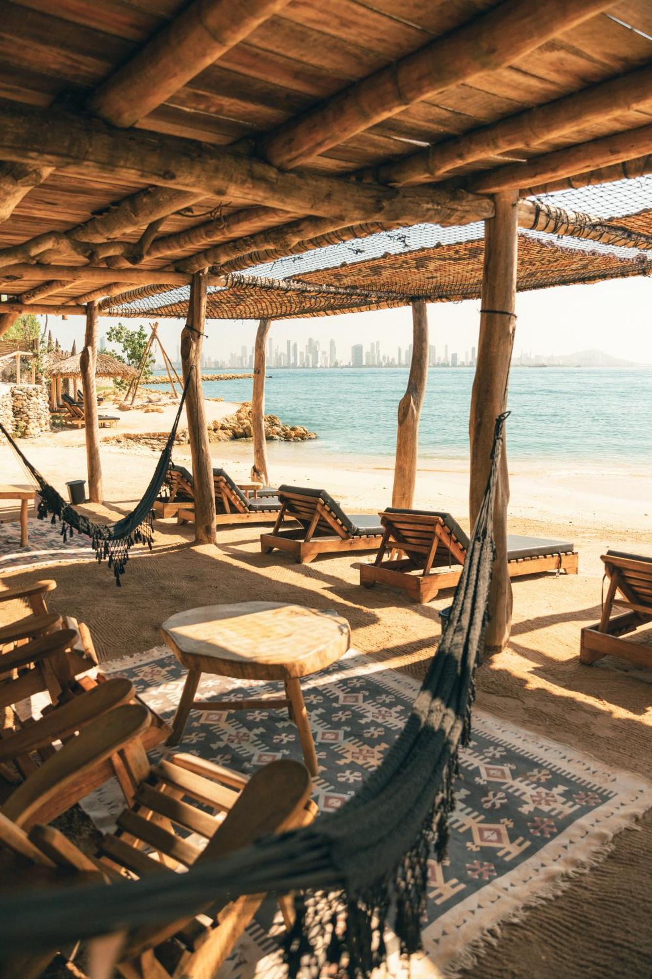 Éteka Slow Beach Hotel Cartagena Exterior foto
