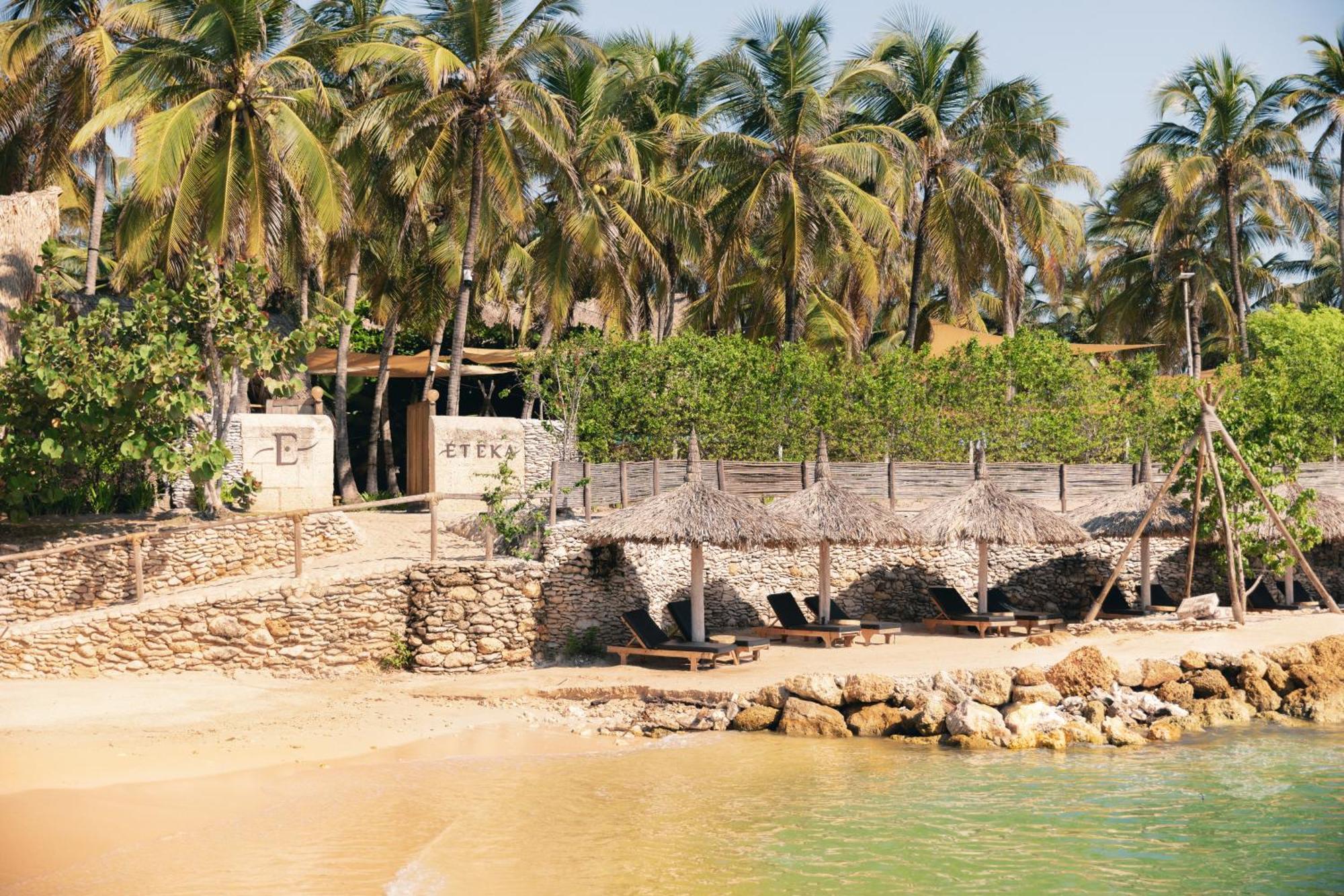 Éteka Slow Beach Hotel Cartagena Exterior foto